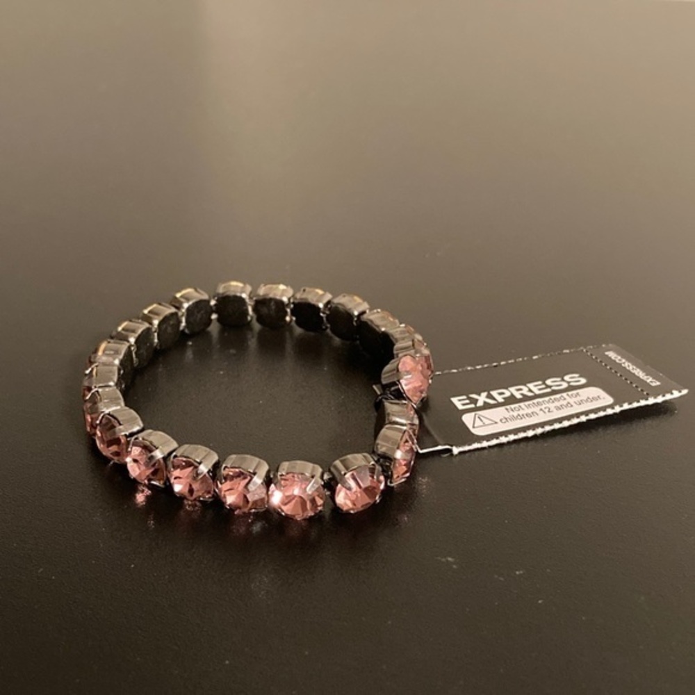 Express Pink Gemstone Bracelet